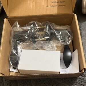 Black Door Handle Set